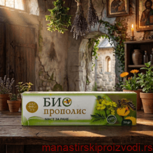 Био прополис маст за ране – Манастир Поганово (Св. Јован Богослов)