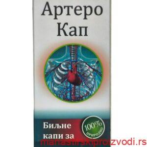 Артеро кап – Биљне капи за циркулацију и срце (Манастир Поганово)