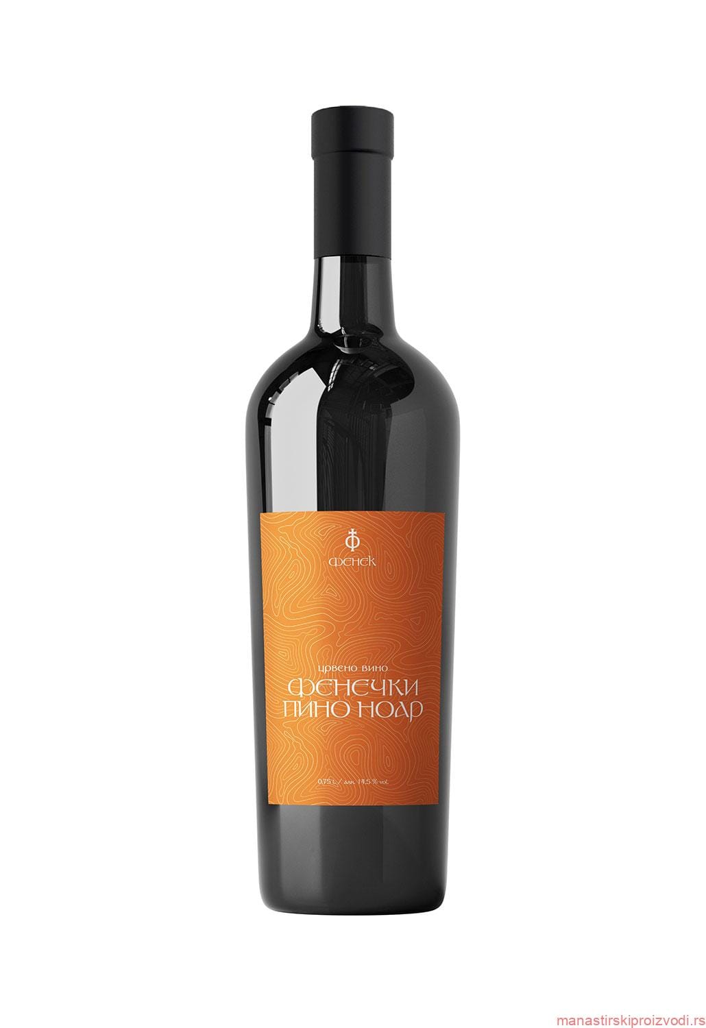Фенечки Пино Ноар 1 Manastirsko vino prirodno kupiti online