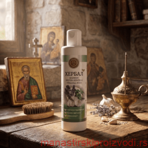 Почетна 5 хербал шампон против перути и опадања косе — Манастир Поганово 250ml