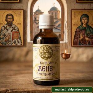 Биљне капи за жене у менопаузи — Манастир Фенек