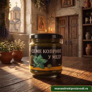 Семе коприве у меду – Манастир Св. Јован Богослов